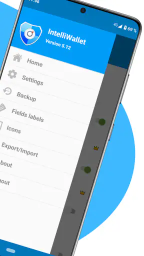 IntelliWallet Password Manager screenshot