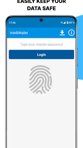 IntelliWallet Password Manager screenshot