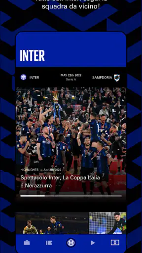 Inter Official App screenshot