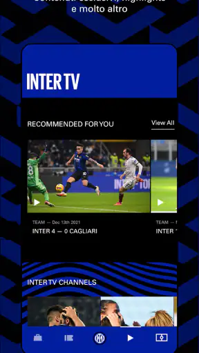 Inter Official App screenshot