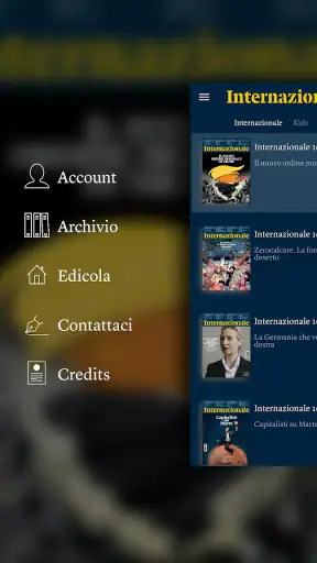 Internazionale sfogliabile screenshot
