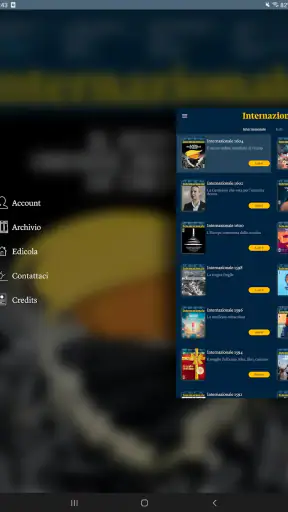 Internazionale sfogliabile screenshot