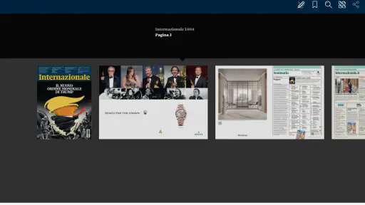 Internazionale sfogliabile screenshot