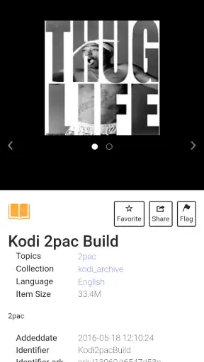 Internet Archive screenshot