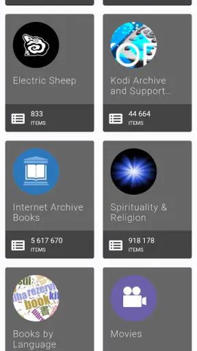 Internet Archive screenshot