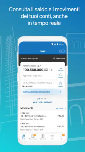 Intesa Sanpaolo Inbiz screenshot