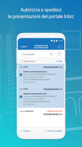 Intesa Sanpaolo Inbiz screenshot