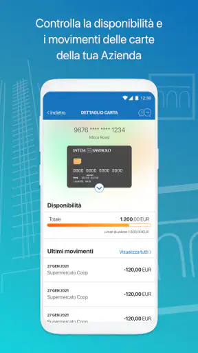 Intesa Sanpaolo Inbiz screenshot