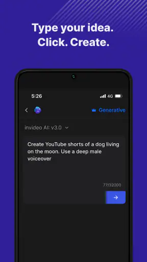 invideo AI: AI Video Generator screenshot