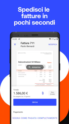 Invoice2go: per creare fatture screenshot