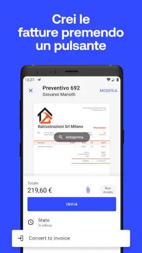 Invoice2go: per creare fatture screenshot