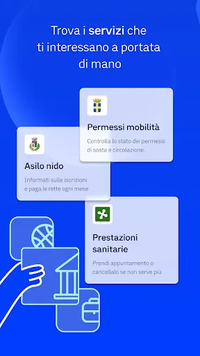 IO, l'app dei servizi pubblici screenshot