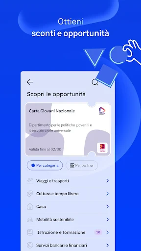 IO, l'app dei servizi pubblici screenshot