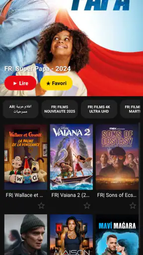 IPTV Nova player - Live TV M3U screenshot