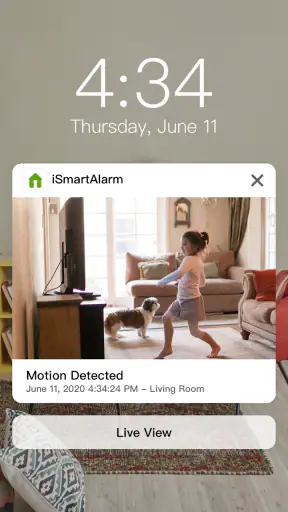 iSmartAlarm screenshot
