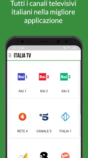 Italia TV diretta - Canali TV screenshot