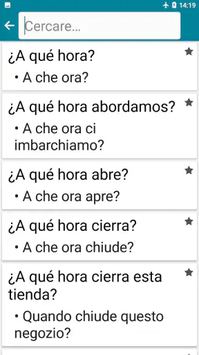 Italiano - Spagnolo screenshot