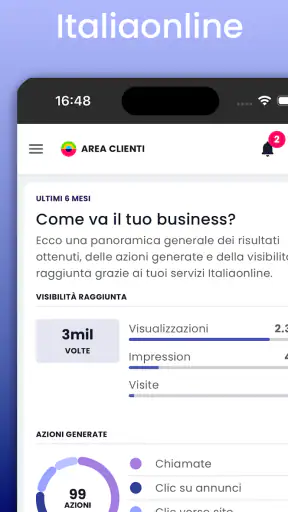 Italiaonline Area Clienti screenshot
