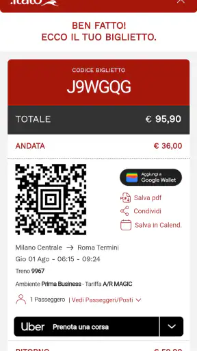 Italo Treno screenshot