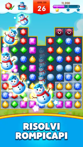 Jewels Legend - Match 3 Puzzle screenshot