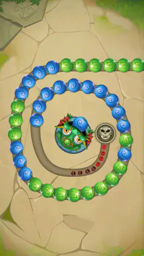 Jungle Quest:Marble Blast Game screenshot
