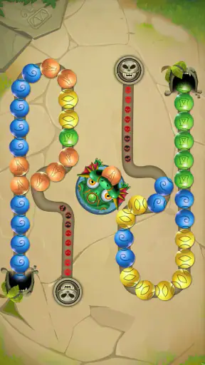 Jungle Quest:Marble Blast Game screenshot