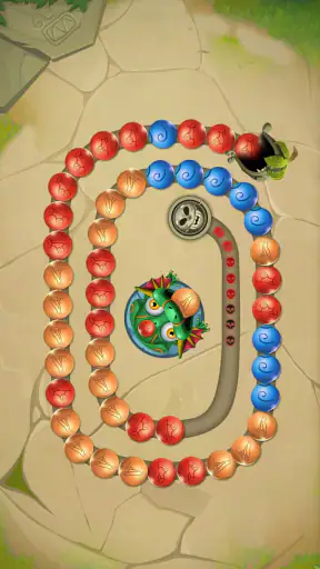 Jungle Quest:Marble Blast Game screenshot
