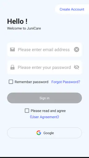 JuniCare screenshot