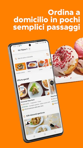 Just Eat ITA Cibo a Domicilio screenshot