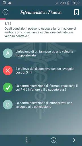 Just Quiz Concorsi Infermieri screenshot