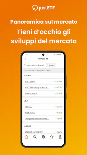 justETF screenshot