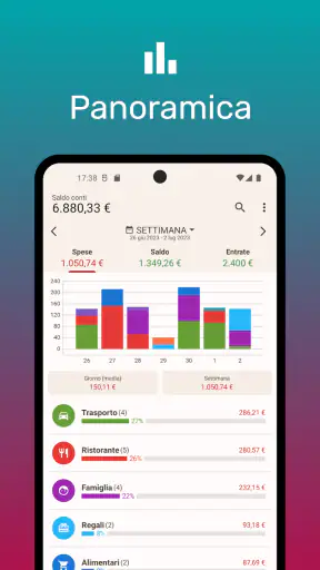 Kakebo: spese budget e finanze screenshot
