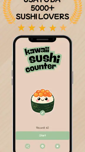 Kawaii Sushi Counter: Kawashi screenshot
