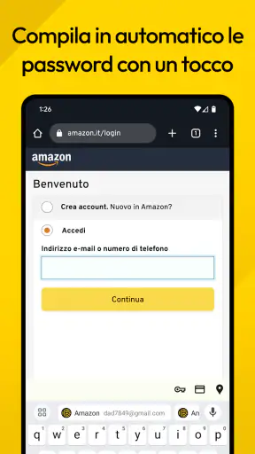 Keeper Gestione Password screenshot