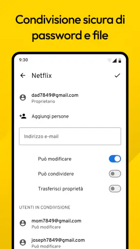Keeper Gestione Password screenshot