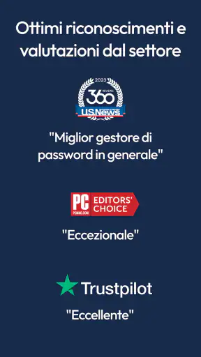 Keeper Gestione Password screenshot
