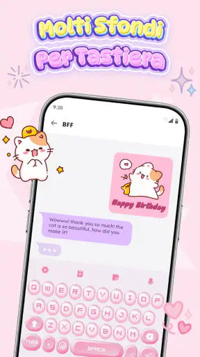 Keyboard Themes: Emoji Fonts screenshot