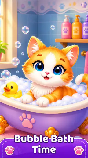 Kitty Cat Daycare Salon Games screenshot