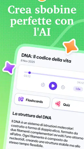Kiwi AI: Studio & Sbobine screenshot