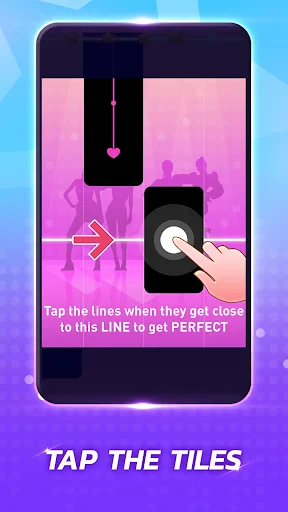 Kpop Tiles: Piano Rhythm Game screenshot