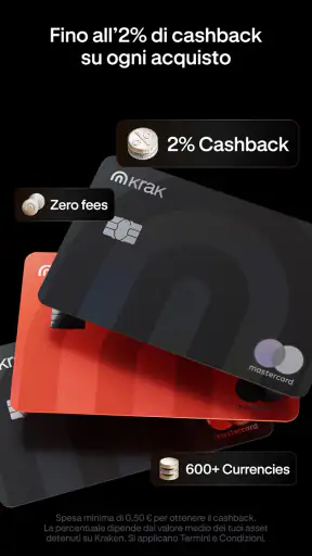 Krak: Carta e Cashback screenshot