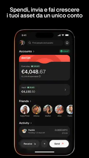 Krak: Carta e Cashback screenshot