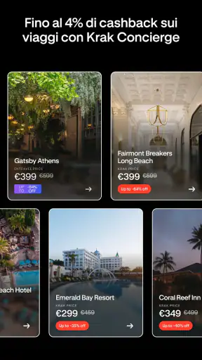 Krak: Carta e Cashback screenshot