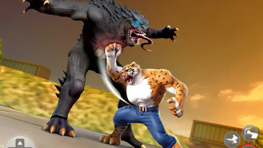 Kung Fu Animal: Fighting Games screenshot