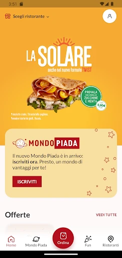 LA Piadineria screenshot