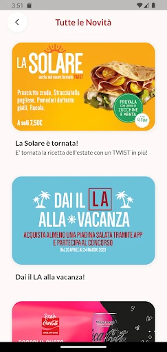 LA Piadineria screenshot