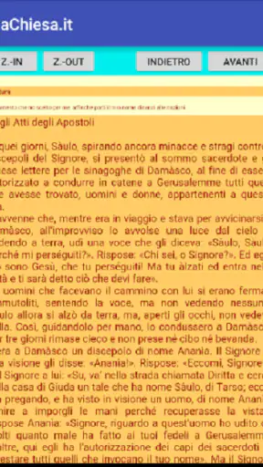 laChiesa.it screenshot