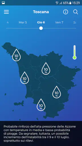 LaMMA Meteo screenshot