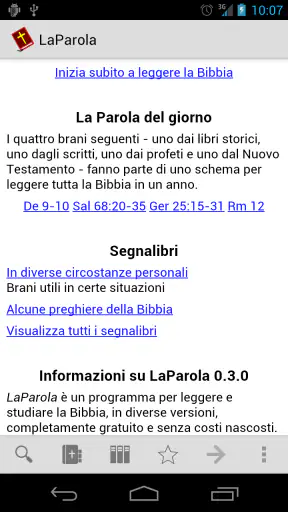 LaParola - la Bibbia italiana screenshot