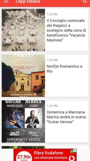L'App Elbana screenshot